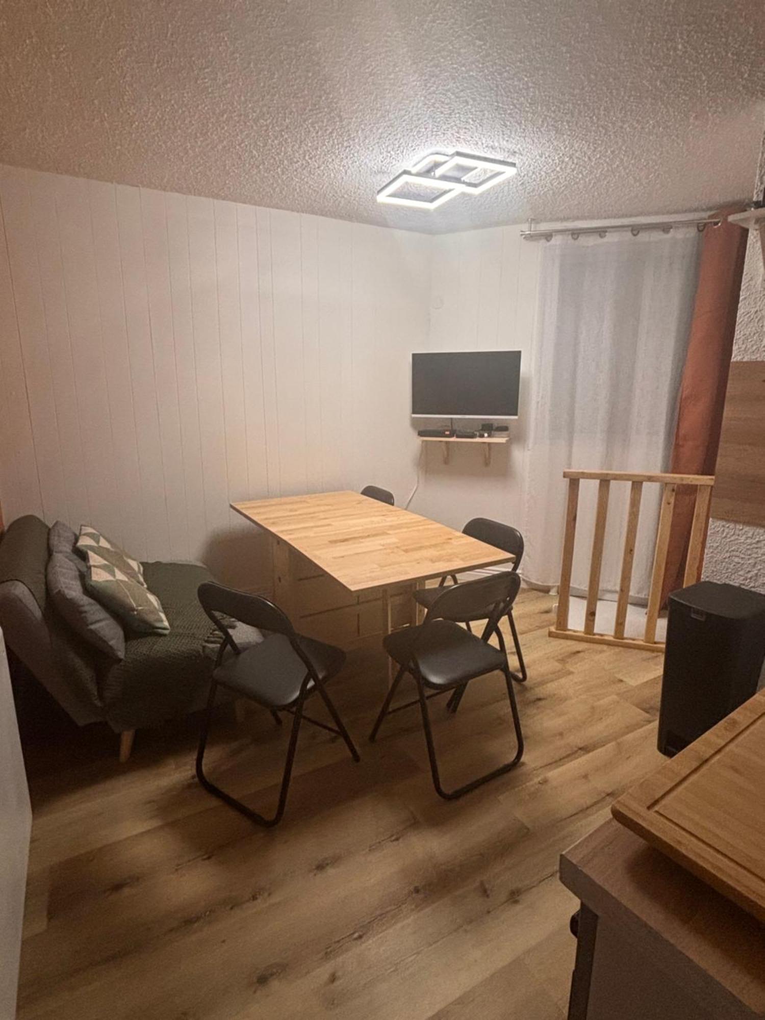Studio Souplex Refait A Neuf Au Pied Des Pistes Orcières Exterior foto